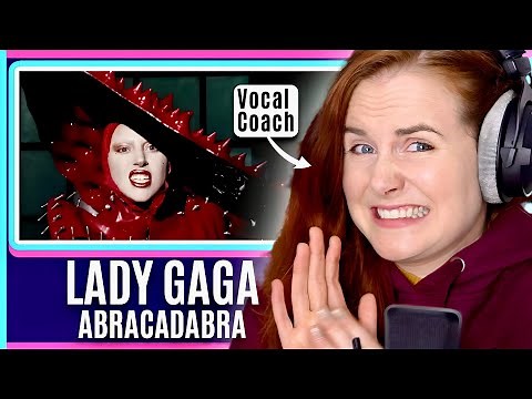 This is TRUE art! | Vocal Coach BREAKS DOWN Lady Gaga - Abracadabra