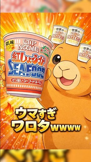 [New Cup Noodles] Pickled Ginger is the Star!? The Truth about Seafood Noodles