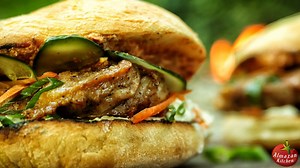 Almazan Kitchen®️ Knife from the video: https://bit.ly/3N4ntMC Check out the full recipe: https://almazankitchen.com/chicken-burger-serbian-style/ This is one really special burger and you have never seen anything similar before! It is cooked on the fire in the wild forest and the ingredients that we combine are really special... Enjoy the ultimate foodporn experience! Follow us: ▶ Instagram: https://instagram.com/almazan_kitchen Help us to improve: ▶ Patreon: https://www.patreon.com/AlmazanKtic