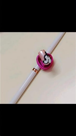 Mickey Mouse 🐭 Side Face Nail Art 💅 | Cute Disney Nails #shorts