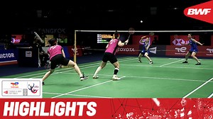 Japan 🇯🇵 and Korea 🇰🇷 put it all on the line for a place in the Uber 🏆 final. #ThomasUberCups #Bangkok2022 | BWF — Badminton World Federation