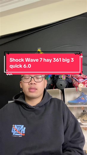 Đánh giá giày Shock Wave 7 và 361 Big 3 Quick 6.0