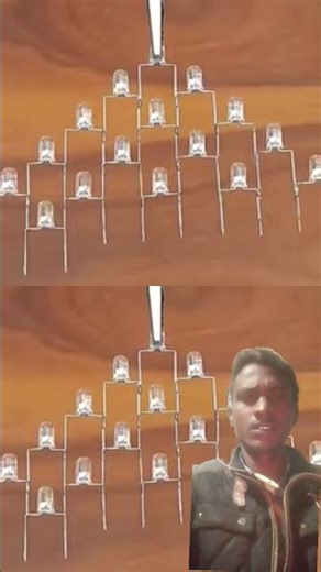 LED LIGHT LOOPING GREEN VIDEO #electronic #experiment #electrical