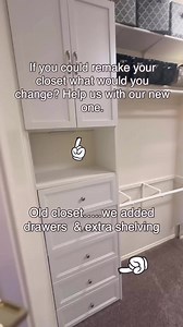 1.9K views · 13 reactions | From a sprawling closet to a closet with potential: Help us think through this closet makeover… how would you transform this closet? #MovingHouses #ClosetTransformation #OrganizationGoals #DIYProjects #HomeImprovement #ClosetMakeover #TransformYourSpace #DreamCloset #HomeRenovation#never_done_diy #never.done.diy | Never_done_DIY | Facebook