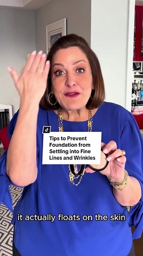 Tired of makeup settling into every crease and crinkle? 🙄 Laura's here to teach you all about baked makeup! Our formula sits comfortably on top of your skin, blurring imperfections without emphasizing fine lines or wrinkles 🤍 #MakeupForMatureSkin #LauraGellerBeauty #bakedmakeup