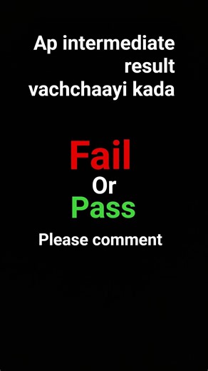 comment.pass is ok but for fail person for marks is not important for life knowledge is important