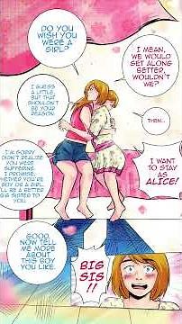 TF TG Comic Part 11 #tftg #genderbender #transgender #transformation