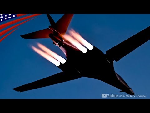 B-1B Lancers Night Afterburner Sorties