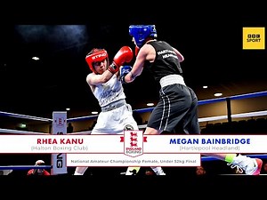 NACs 23 Female, Under 52kg Final: Rhea Kanu vs Megan Bainbridge