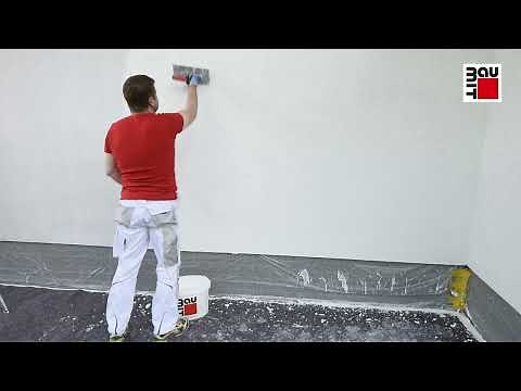 Wände verputzen mit Rillenputz / Reibeputz. Die Anleitung zeigt dir wie es geht, Schritt für Schritt