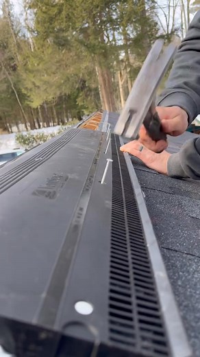 VentSure 4-Foot Strip Heat & Moisture Ridge Vent #construction #Part2 | J Two