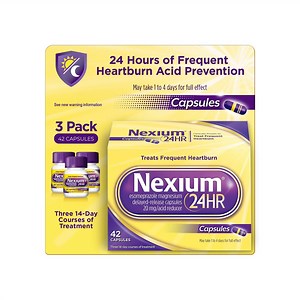 Nexium 24HR Acid Reducer Heartburn Relief Capsules with Esomeprazole Magnesium, 42 ct. - Samsclub.com