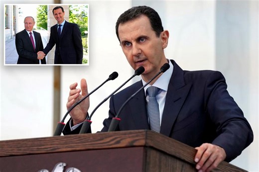 Former Syrian ruler Bashar al-Assad nearly dies from suspected poisoning while hiding out in Russia