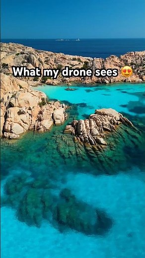 One of the prettiest beaches in Italy 😍 📍 Cala Coticcio, Sardinia