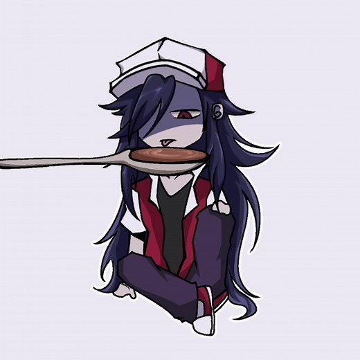 Digital Art Creation: Strangled Red Steven in Ibis Paint X