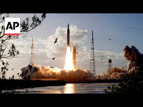 Artemis II astronauts reach orbit on mission to the moon and back