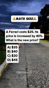 Math Activity🤗 #civilserviceexam2025 #letexam2025 #milliionviews #questionoftheday | 𝚀𝚞𝚒𝚣𝚖𝚊𝚗.𝚙𝚑 𝟸.𝟶
