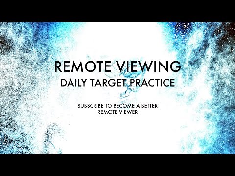 Remote Viewing Daily Target Practice - June 13, 2020