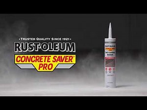 How To Use Rust-Oleum Concrete Saver Pro Self-Leveling Sealant