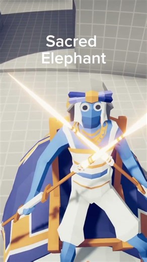 Chariot VS Sacred elephant