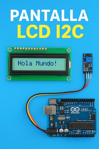 Conectar y programar pantalla LCD con Arduino