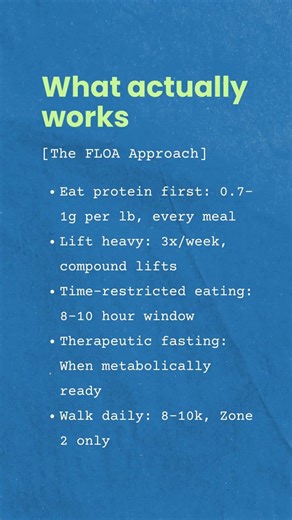 Eat less, move more