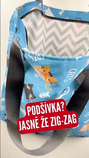 Taškokabelka CATS XL – stylová česká handmade taška, která pobere všechno! Jedině od #ceskataska