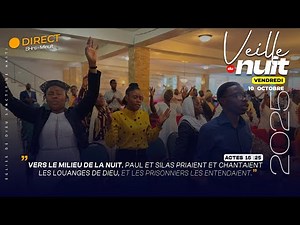 Veille de Nuit - Vendredi 10 Octobre 2025 - Eglise de Dieu Sanctifiée Haiti - Pasteur Bigot Luxoner