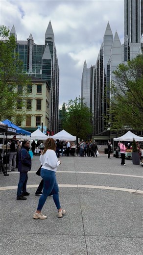 4.6K views · 62 reactions | The second Spring Market is officially open! ☀️ Stop by Market Square for an eclectic mix of packaged goods, artisan products and small-batch food from a variety of vendors. Admission to the market is free, and will be open 11 a.m. - 2 p.m. #downtownpittsburgh | Pittsburgh Downtown Partnership | Facebook