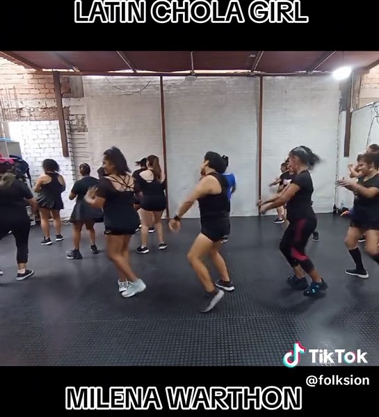 Latin Chola Girl Milena Warthon Dance Performance