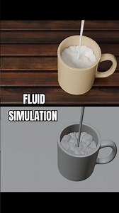 Blender fluid simulation in Hindi #blender #simulation #fluid