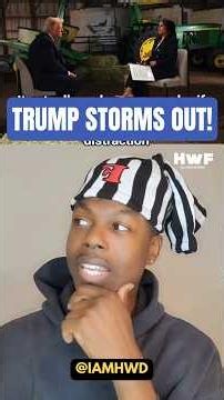 Trump Storms Out of Meet The Press Interview!