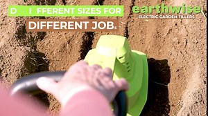 Earthwise Power Tools by ALM TC722011 11-Inch 2x20-Volt Lithium-Ion Cordless Electric Garden Tiller Cultivator, 2x20 Volt 4Ah Battery and Charger Included, Green