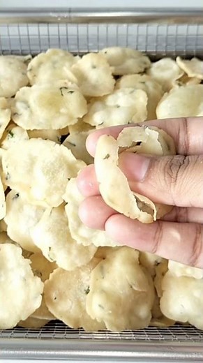 Keripik Aci Super Renyah & Gurih, Bikin Nagih! 😍🔥 #keripikaci #cooking #resepkeripik #idejualan