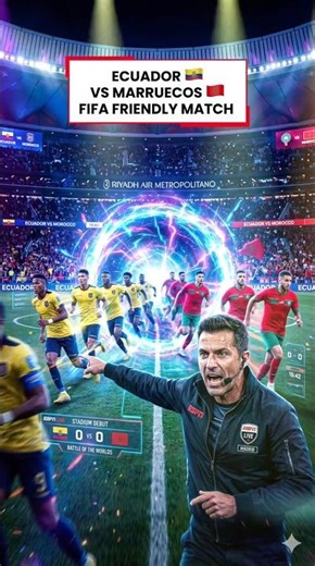 ECUADOR VS MARRUECOS | #futbol #planetafutbol #premierleague #futbolecuatoriano #mls #futebol