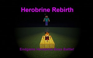 Herobrine Rebirth - Endgame Herobrine Boss Battle! Minecraft Data Pack