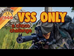 22-Kill VSS ONLY CHALLENGE - chocoTaco PUBG Gameplay