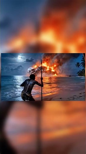 "Alien Ship Crash! 😱 Hero Risks Life to Save Girl from Ocean 🚤👽" #ytshorts #viralshorts #trending