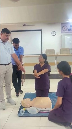 ✨ Glimpses of Basic Life Support (BLS) & CPR Training ✨ ‪@Balaji-Campus‬