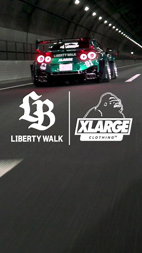 XLARGEとLIBERTYWALKがGT-Rをカスタム