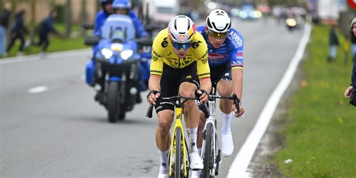 Visma-ploegleider Arthur van Dongen: "Wout van Aert wordt nog iedere week beter"