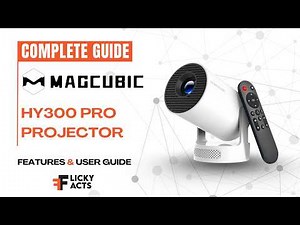 How to Use: Magcubic HY300 Pro Projector | Setup and Features