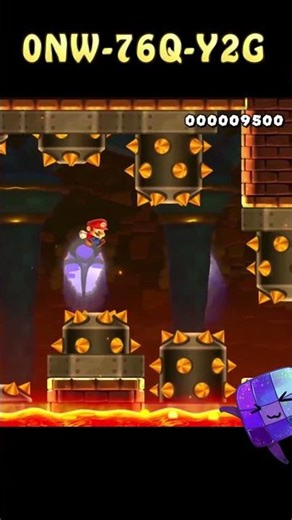 Super Mario Maker 2 🔧 Super Speed Skewer 2 🎮 Pyro_335 #short