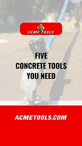 1K views | 5 essential concrete tools every concrete pro needs: -...