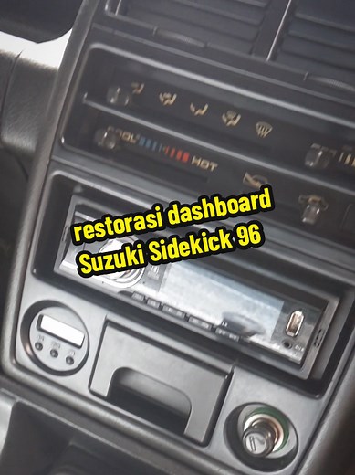 Restorasi Dashboard Suzuki Sidekick: Panduan Lengkap