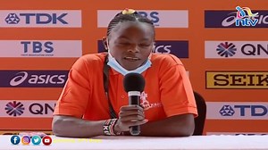 "Focus on your training," Mary Moraa, 4 * 400m relay athlete, inspires the Under 20 athletes. #WAU20Nairobi21 #WorldAthleticsU20 #LetsGoKenya | NTV Kenya