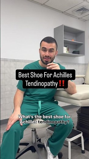 Best Shoe For Achilles Tendinopathy‼️ #achilles #achillestendinopathy #foot #runninginjury #running