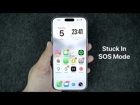iPhone Stuck in SOS Mode? Here’s What to Do