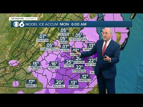Ice Concerns Remain in Central Virginia