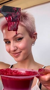 Beets make the best non-toxic, easy-to-remove hair color! 😄💖 | Lessons Learned In Life